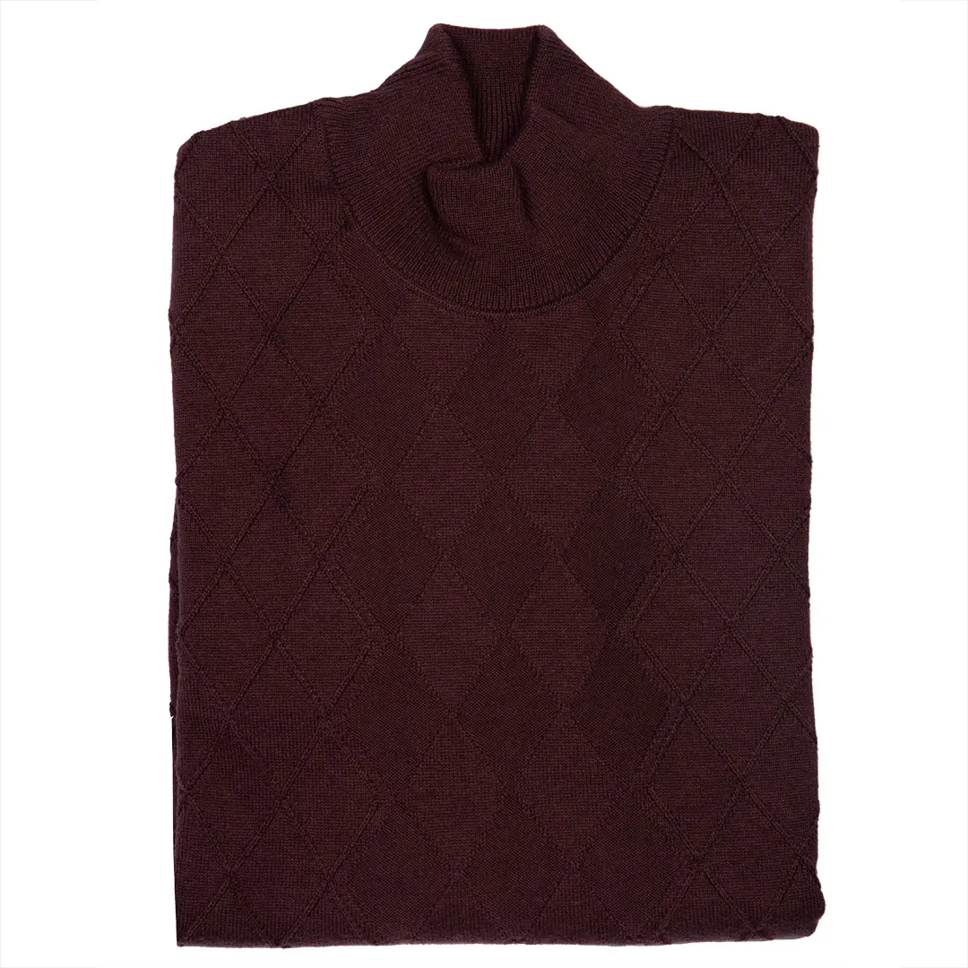 بافت یقه اسکی مردانه - Thumbnail 1